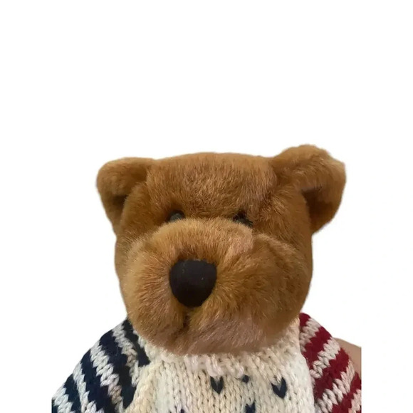 Fine Toy Teddy Bear Plush Brown Stuffed Animal Bear American USA - Picture 5 of 5